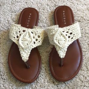 crochet design sandals